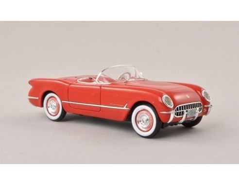 Neo Scale Models NEO45745 CHEVROLET CORVETTE C1 SPIDER 1953 RED 1:43 Modellino