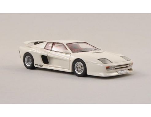 Neo Scale Models NEO45923 KOENIG TESTA ROSSA 1985 WHITE 1:43 Modellino