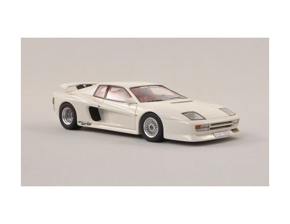 Neo Scale Models NEO45923 KOENIG TESTA ROSSA 1985 WHITE 1:43 Modellino