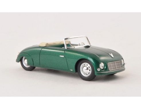 Neo Scale Models NEO46190 WAIBEL PORSCHE SPECIAL SPORT CONVERTIBLE 1948 GREEN 1:43 Modellino