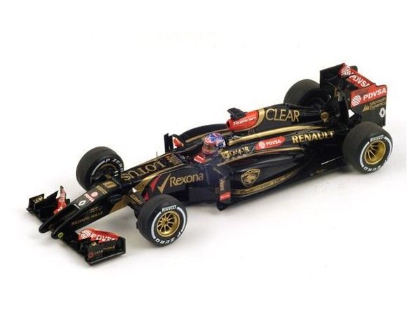 Spark Model S3089 LOTUS E22 R.GROSJEAN 2014 N.8 11th MALAYSIAN GP 1:43 Modellino