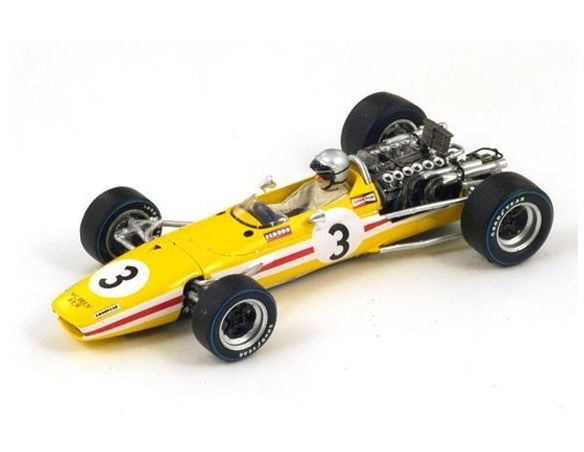 Spark Model S3124 MC LAREN M5A BRM J.BONNIER 1968 N.3 6th ITALIAN GP 1:43 Modellino
