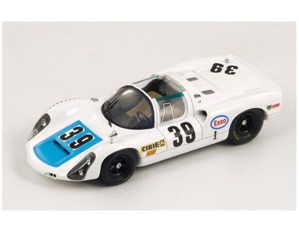 Spark Model S3468 PORSCHE 910 N.39 9th LM 1969 P.MAUBLANC-C.POIROT 1:43 Modellino