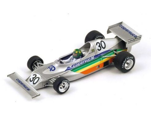 Spark Model S3934 COPERSUCAR FD01 W.FITTIPALDI 1975 N.30 RETIRED  ARGENTINA GP 1:43 Modellino