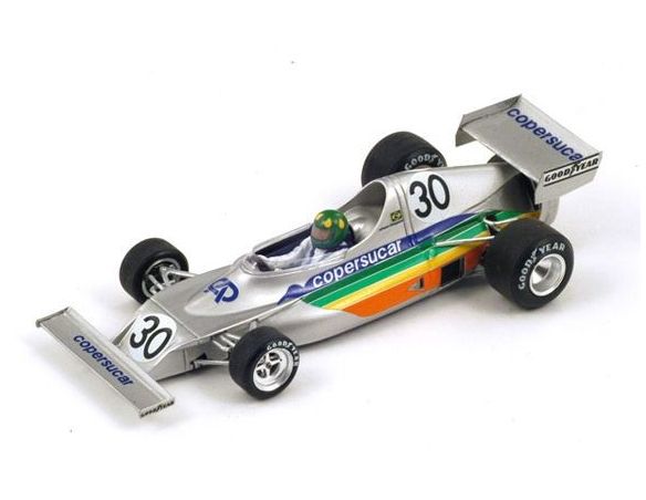 Spark Model S3934 COPERSUCAR FD01 W.FITTIPALDI 1975 N.30 RETIRED  ARGENTINA GP 1:43 Modellino