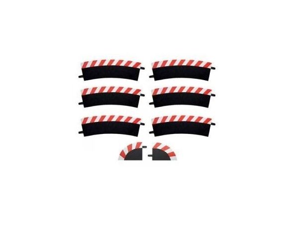 Carrera Evolution 205659 6 PEZZI PER CURVA BORDATURA ESTERNA Modellino