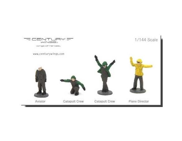 Century Wings 645882 US NAVY FIGHT DECK CREW 1 1/144 Modellino