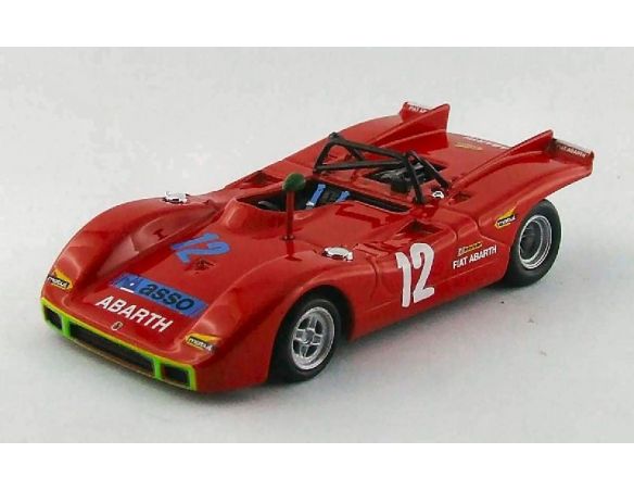 Best Model BT9540 ABARTH SP 2000 N.12 RETIRED TARGA FLORIO 1971 OSTINI-TARAMAZZO 1:43 Modellino