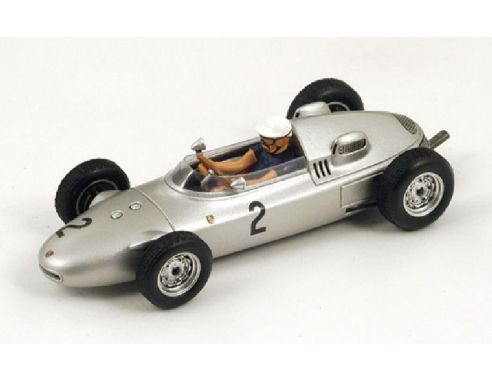Spark Model S1367 PORSCHE 787 JO BONNIER 1961 N.2 12th MONACO GP 1:43 Modellino