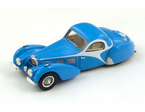 Spark Model S2723 BUGATTI T57 SC ATALANTA 1937 LIGHT BLUE 1:43 Modellino