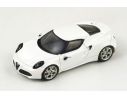 Spark Model S3894 ALFA ROMEO 4C 2013 WHITE 1:43 Modellino