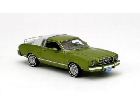 Neo Scale Models NEO44760 FORD MUSTANG II 1974 GREEN METALLIC 1:43 Modellino
