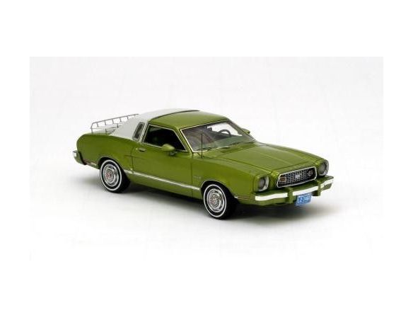Neo Scale Models NEO44760 FORD MUSTANG II 1974 GREEN METALLIC 1:43 Modellino