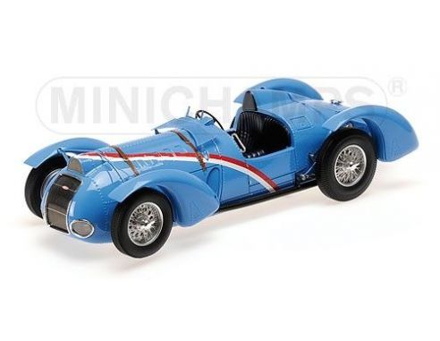 Minichamps PM107116100 DELAHAYE TYPE 145 V-12 GRAND PRIX 1937 BLUE 1:18 Modellino