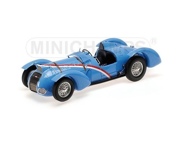 Minichamps PM107116100 DELAHAYE TYPE 145 V-12 GRAND PRIX 1937 BLUE 1:18 Modellino