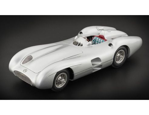 CMC CMC127 MERCEDES W196R 1954 SILVER 1:18 Modellino