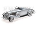 Minichamps PM107150330 DUESENBERG SJN SUPERCHARGED CONVERTIBLE COUPE' 1936 SILVER 1:18 Modellino