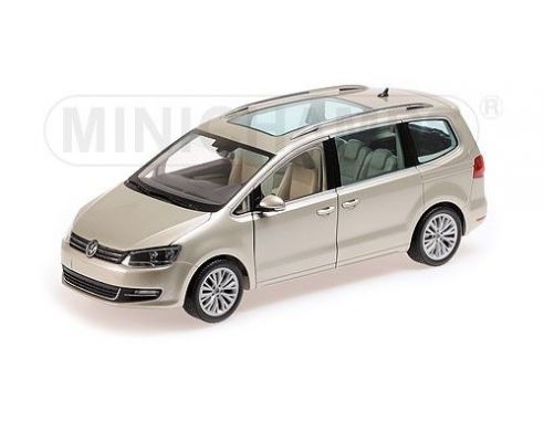 Minichamps PM110051002 VW SHARAN 2010 SILVERGOLD 1:18 Modellino