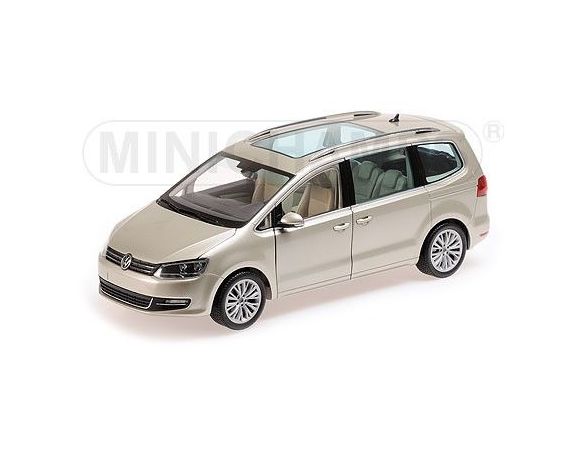 Minichamps PM110051002 VW SHARAN 2010 SILVERGOLD 1:18 Modellino