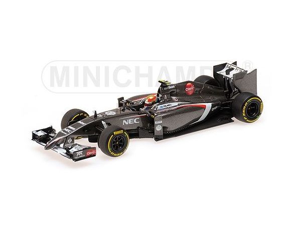 Minichamps PM417140021 SAUBER FERRARI E GUTIERREZ 2014 1:43 Modellino