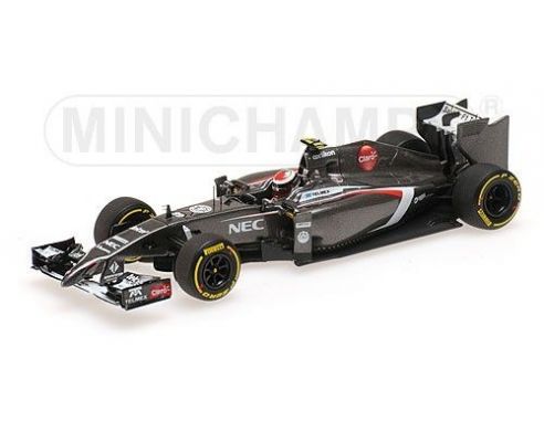 Minichamps PM417140099 SAUBER FERRARI A.SUTIL 2014 1:43 Modellino