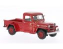 Neo Scale Models NEO44642 WILLYS JEEP PICK UP 1954 RED 1:43 Modellino