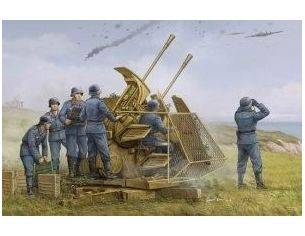 Trumpeter TP2347 CONTRAEREA GERMAN 37 mm FLAK 43 ZWILLING KIT 1:35 Modellino