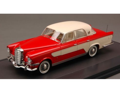 Matrix MX41302-011 MERCEDES 300C GHIA BERLINA 1956 RED/CREAM ED.LIM.PCS 408 1:43 Modellino