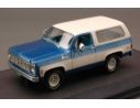Matrix MX20302-382 CHEVROLET BLAZER K5 CHEYENNE 1978 BLUE/WHITE ED.LIM.PCS 492 1:43 Modellino