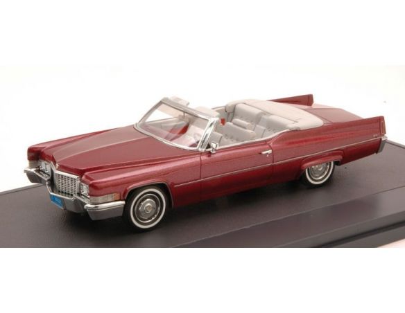 Matrix MX20301-172 CADILLAC COUPE' DE VILLE CONVERTIBLE 1970 AMARANT ED.LIM.PCS 408 1:43 Modellino