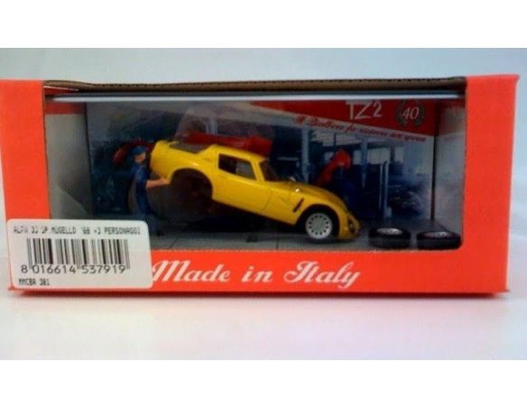 Club Bialbero 381 ALFA 33 SPIDER WINNER MUGELLO '68 + Modellino