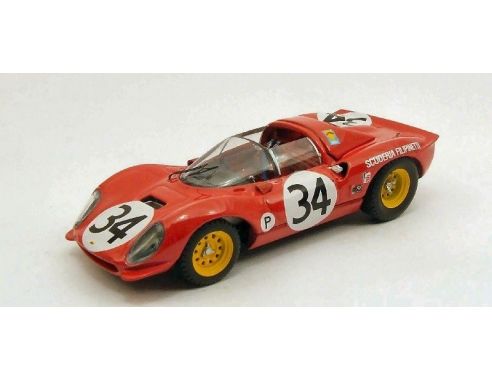 Ferrari Dino 206 S #34 Dnf 12H Sebring 1967 Muller-Klass 1:43 Art Model ART232 M 