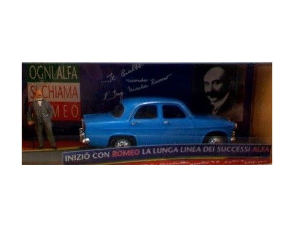 Club Bialbero 400 DIORAMA 'OGNI ALFA SI FA ROMEO' CON Modellino