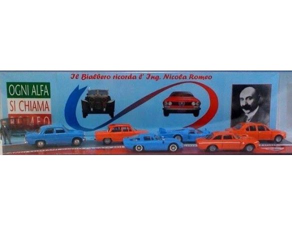 Club Bialbero 402 DIORAMA 'OGNI ALFA SI FA ROMEO' TI Modellino