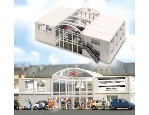 BUSCH 1030 STAZIONE HO Modellino