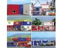 BUSCH 1031 CONTAINER  6 PEZZI HO Modellino
