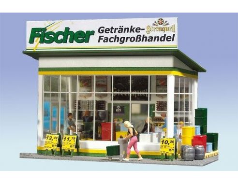 BUSCH 1047 NEGOZIO HO Modellino