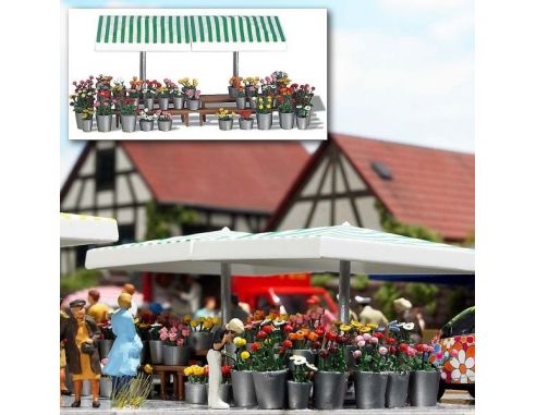 BUSCH 1072 MERCATO DEI FIORI HO Modellino
