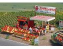 BUSCH 1073 MERCATO BANCO DI FRAGOLE HO Modellino