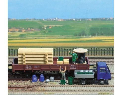 BUSCH 1132 MERCE DI CARICO HO Modellino