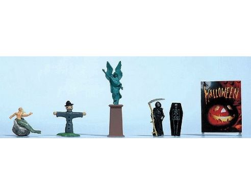 BUSCH 1150 SET HALLOWEEN   HO Modellino