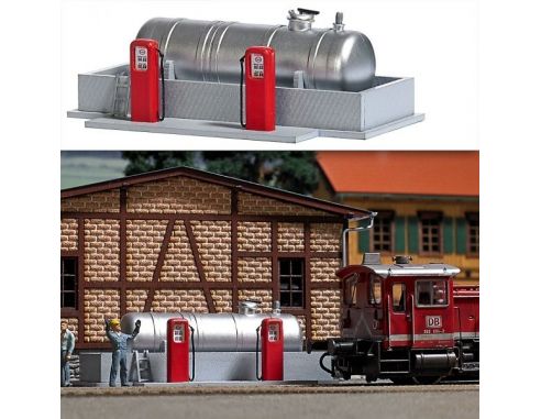 BUSCH 1158 CISTERNA RIFORNIMENTO DIESEL HO Modellino
