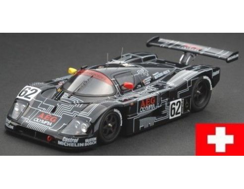HPI 8066 SAUBER MERCEDES C9 n.62 '88 LM 1/43 Modellino