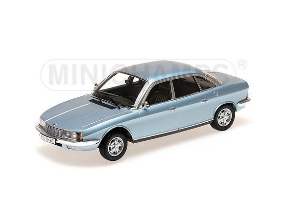 MINICHAMPS 151015400 NSU RO80 1972 BLUE METALLIC Modellino