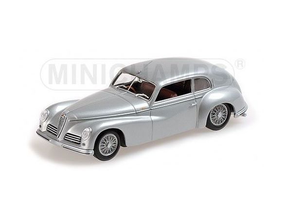 Minichamps PM400120480 ALFA ROMEO 6C 2500 FRECCIA D'ORO 1947 SILVER 1:43 Modellino