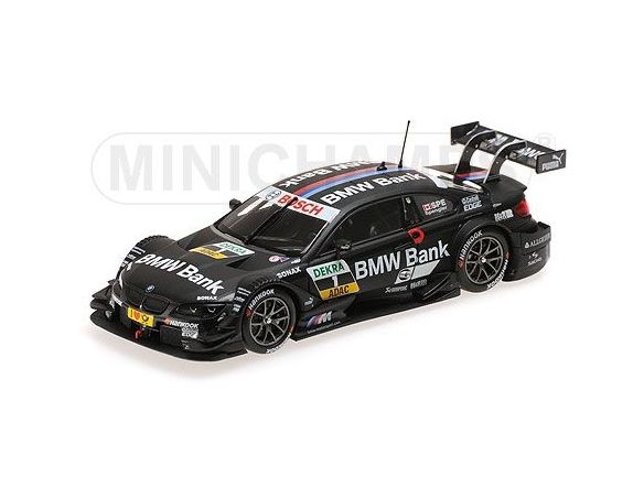 MINICHAMPS 410132201 BMW M3 B. SPENGLER DTM 2013 Modellino
