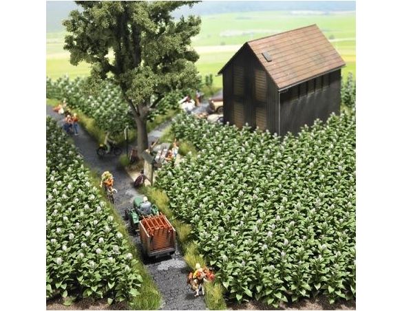 BUSCH 1221 PIANTE DI TABACCO  HO Modellino