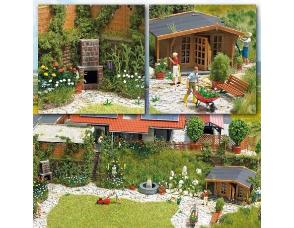 BUSCH 1226 PIANTE DA GIARDINI  E ACCESSORI HO Modellino