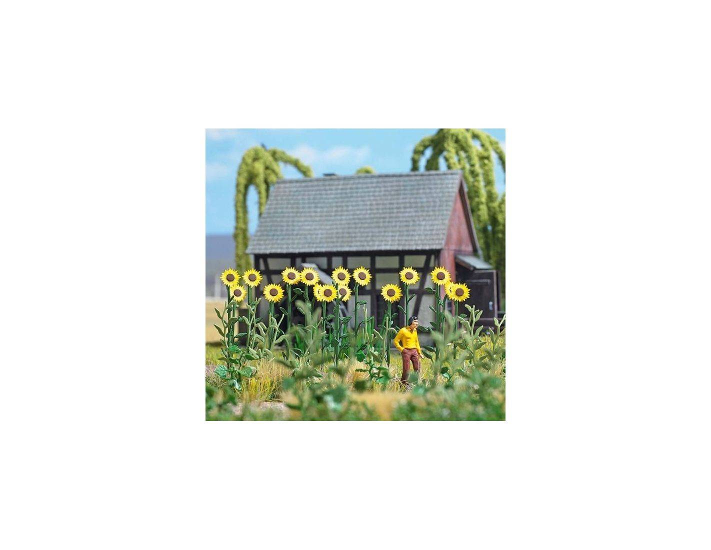 Girasoli Decorativi 12 Pezzi – Fiori Finti Per Addobbi E Composizioni - 4