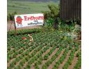 BUSCH 1265 PIANTE DI FRAGOLE 40 PZ HO Modellino